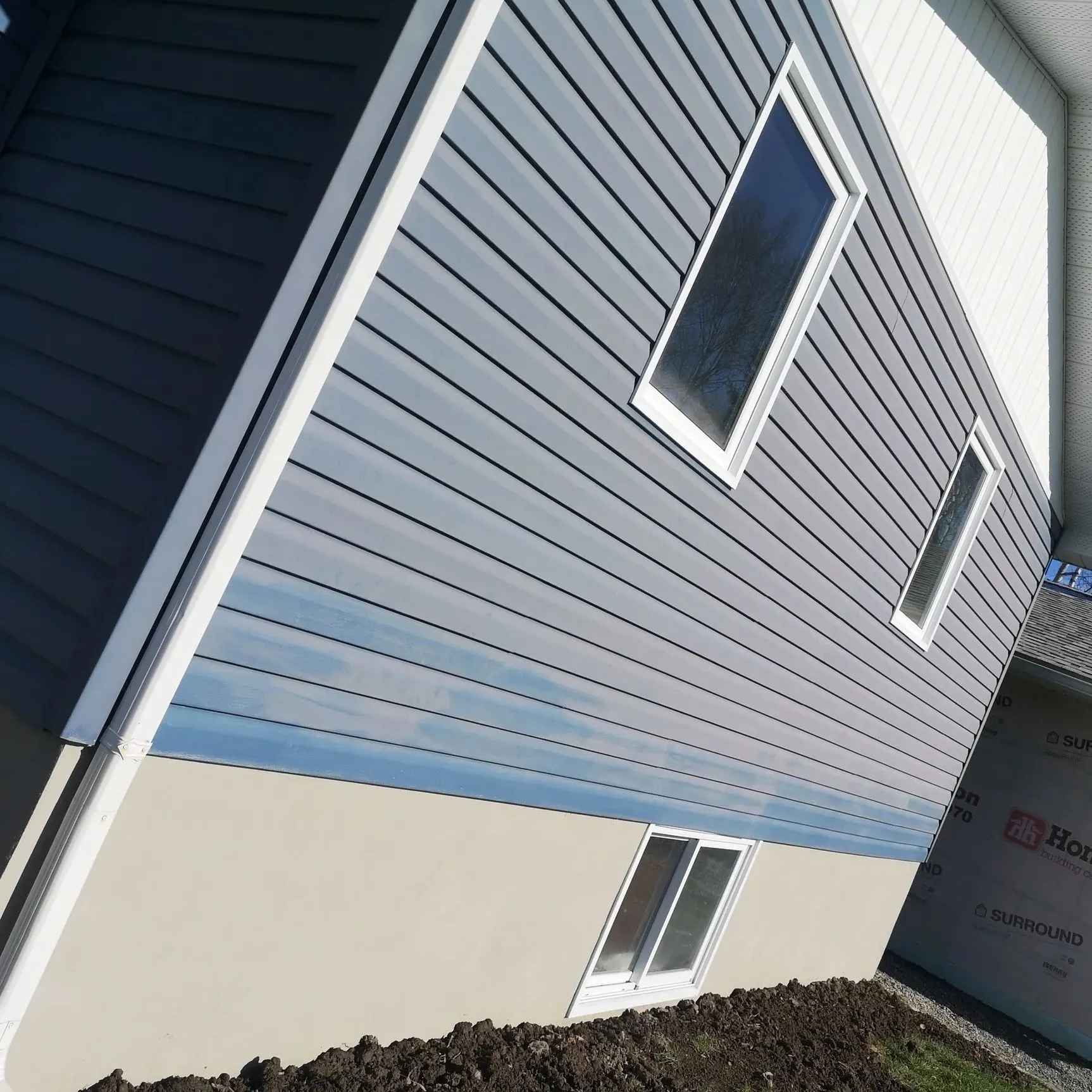 Clean Corner Parging on New Build — Foundation Masters project